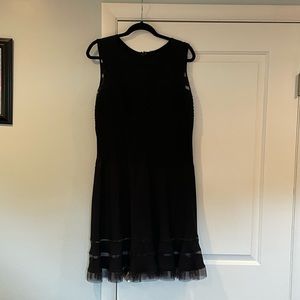 Black size L tadashi shoji dress. Great condition. Worn twice